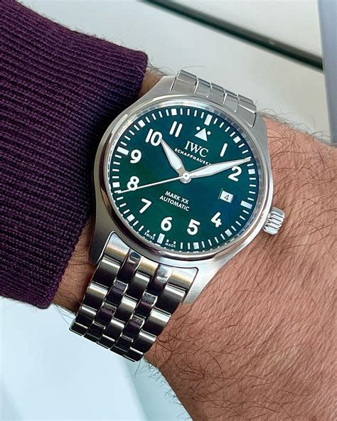 mark 20 iwc|iwc mark 20 green.